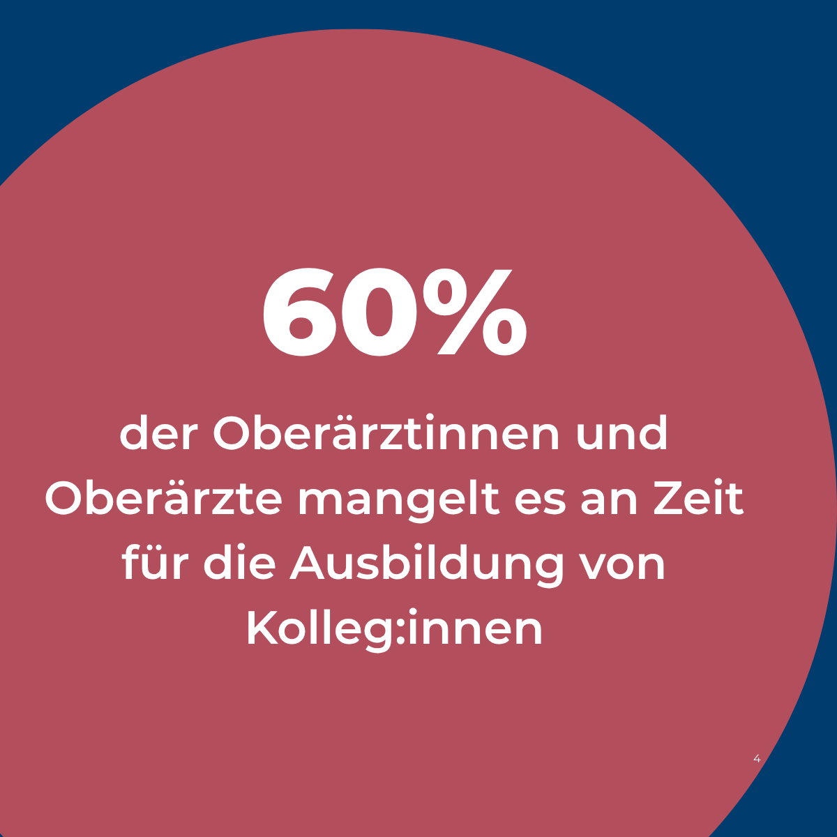 60% der Oberärztinnen und Oberärzte mangelt es an Zeit für die Ausbildung von Kolleg:innen - Symbolbild