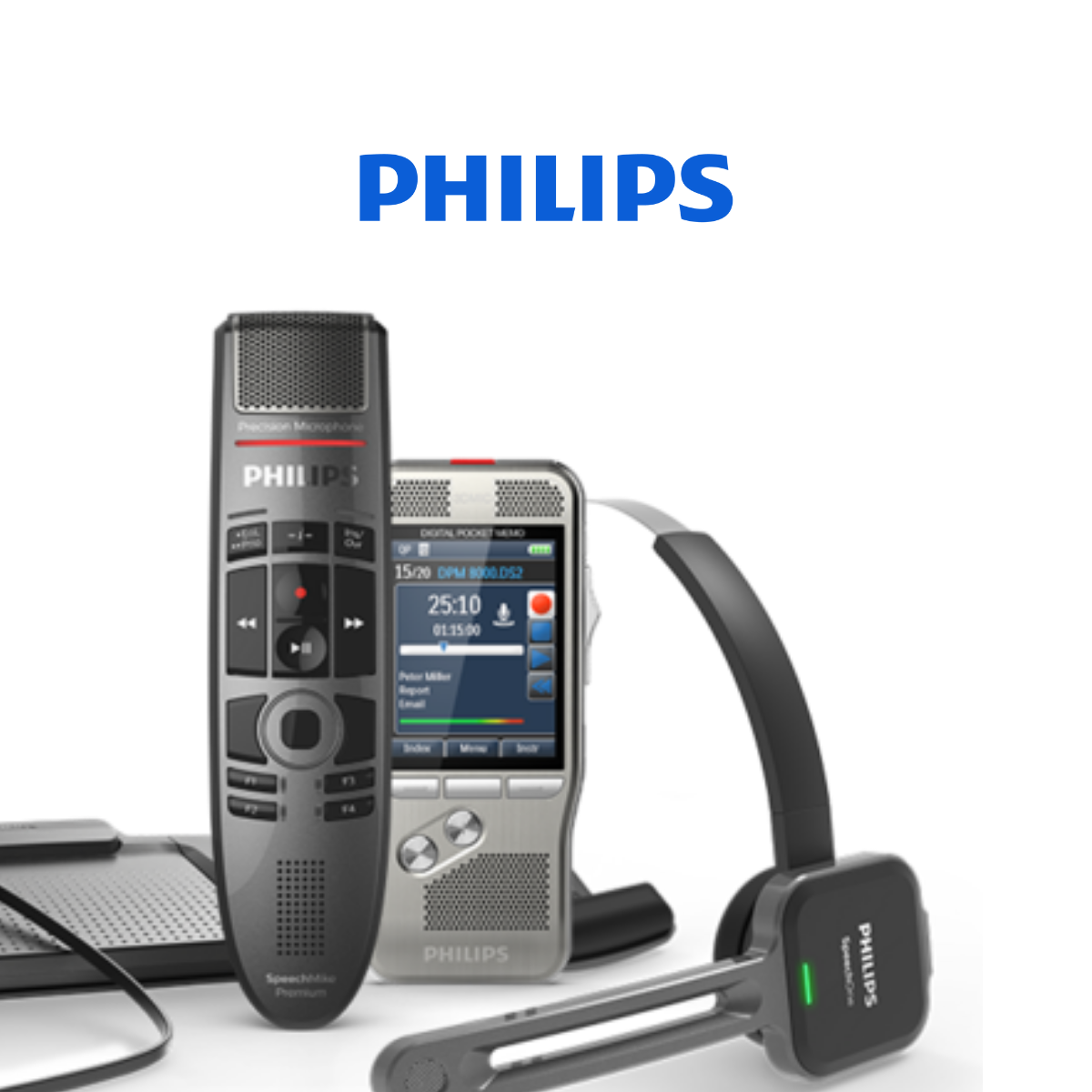 Philips Diktiergeräte und SpeechMike